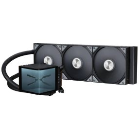   TRYX Panorama 360 AiO vízhűtés, 3D AMOLED kijelző, 360mm, fekete