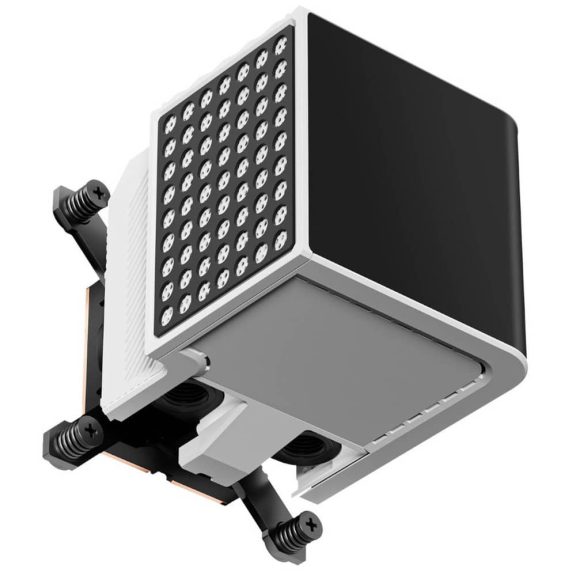 Tryx Panorama WB CPU vízblokk, 6.67 inch AMOLED kijelző, G1/4, fehér