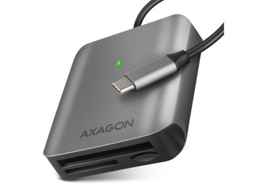 Kártyaolvasó AXAGON CRE-S3C SuperSpeed USB-C UHS-II