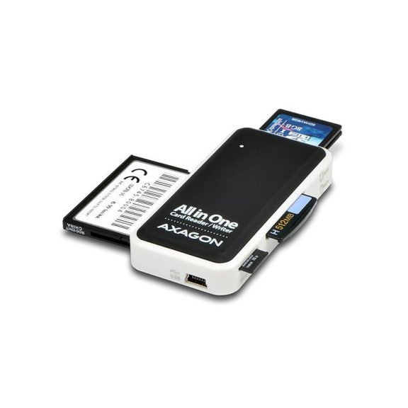 Kártyaolvasó Axagon CRE-X1 mini, Sd, microSd, MS, CF, XD
