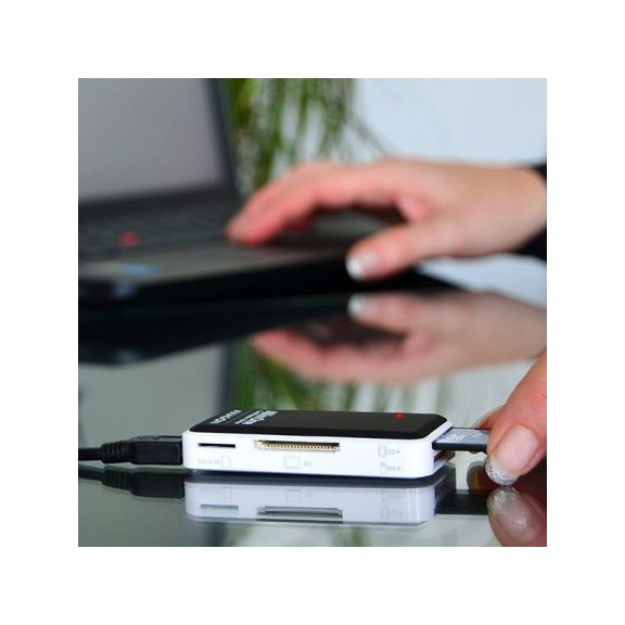 Kártyaolvasó Axagon CRE-X1 mini, Sd, microSd, MS, CF, XD