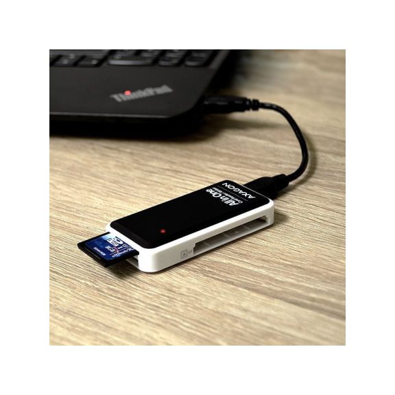 Kártyaolvasó Axagon CRE-X1 mini, Sd, microSd, MS, CF, XD