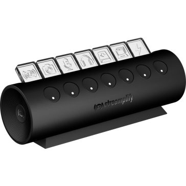HUB USB Streamplify CTRL 7 Slot RGB 12V Fekete