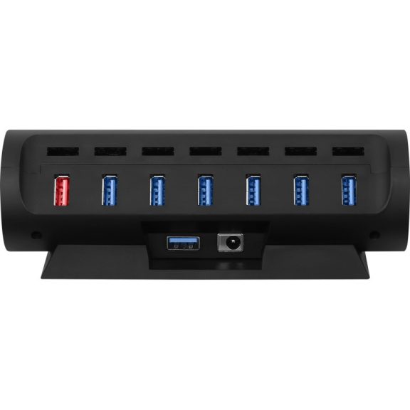 HUB USB Streamplify CTRL 7 Slot RGB 12V Fekete