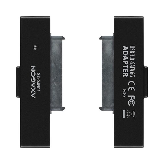 Axagon ADSA-1S6 USB 3.0 - SATA adapter, 2.5" SSD/HDD támogatás, tokkal