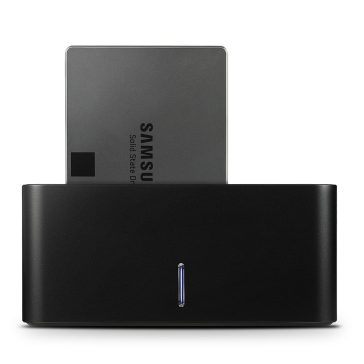   Axagon ADSA-SN SATA HDD/SSD dokkoló, USB 3.2 Gen 1 5Gbps, 2.5" és 3.5" meghajtókhoz, alumínium