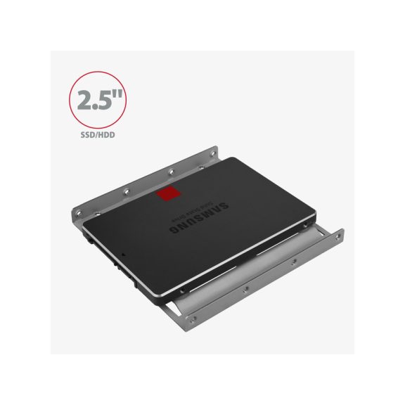 HDD beépítő keret Axagon RHD-125S 3.5" helyre - 2.5" HDD/SSD