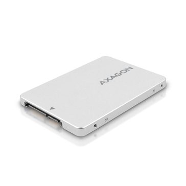   Axagon RSS-M2SD 2.5" SATA M.2 SSD ház, SATA 6Gbps, alumínium, ezüst