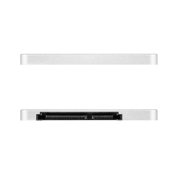Axagon RSS-M2SD 2.5" SATA M.2 SSD ház, SATA 6Gbps, alumínium, ezüst