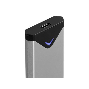 SSD ház Axagon M.2, USB 3.2 Type-C NVMw 42-80mm Fekete