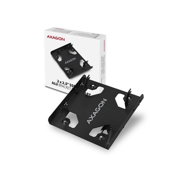 HDD beépítő keret Axagon RHD-225L 2x 2.5" > 3.5" átalakító