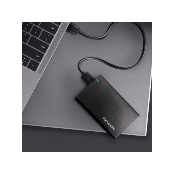 HDD ház Axagon 2.5˝ USB 3.0 Fekete