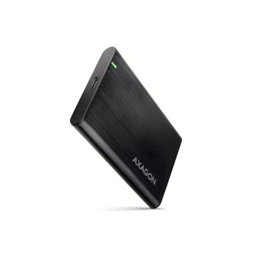 HDD ház Axagon EE25-A6C 2.5" USB-C 3.2 GEN 1, fekete