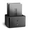 Axagon ADSA-D25 dokkoló, 2.5" SATA SSD HDD, klónozás, USB 3.2 Gen 1, fekete - ADSA-D25