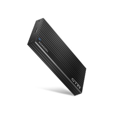 HDD ház Axagon EEM2-GTR SUPERSPEED+ USB-C - NVME M.2 fekete