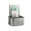 HDD Dokkoló Axagon ADSA-DC USB3.2 Gen1 - 2x SATA 6G CLONE DUAL HDD Dock Station ASMedia, fekete