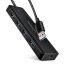 Axagon HUE-C1A USB-A 4 portos hub, 5Gbps, külső táp támogatás, fekete