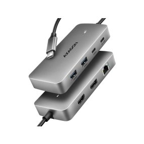   HUB AXAGON HMC-CUB83X2 USB-C 3.2 Gen 2, 10Gbps 2x USB-A + 1x USB-C, 1x HDMI 4K 60Hz+1x DP 4K