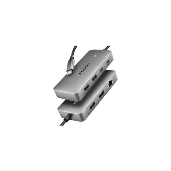 HUB AXAGON HMC-CUB83X2 USB-C 3.2 Gen 2, 10Gbps 2x USB-A + 1x USB-C, 1x HDMI 4K 60Hz+1x DP 4K
