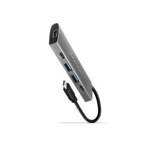 HUB AXAGON HMC-5G21 USB-C 10Gbps SPEEDSTER 5in1 hub
