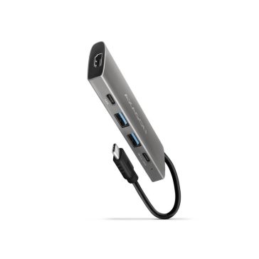 HUB AXAGON HMC-5G21 USB-C 10Gbps SPEEDSTER 5in1 hub