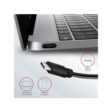 HUB AXAGON HMC-5G21 USB-C 10Gbps SPEEDSTER 5in1 hub