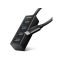 HUB AXAGON HUE-M1C USB3.2 Type-C Hub 4 portos fém fekete