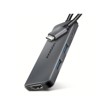 HUB AXAGON HMC-5H8K USB-C 5Gbps 5 az 1-ben 8K hub