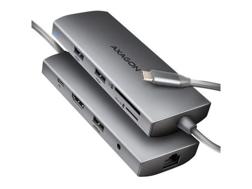 AXAGON HMC-8HLSA USB-C 5Gbps 9in1 hub