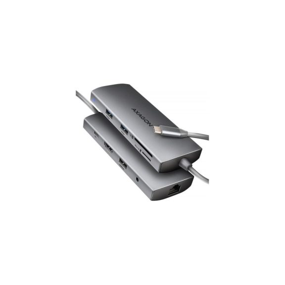 AXAGON HMC-8HLSA USB-C 5Gbps 9in1 hub