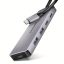Axagon HMC-5H60 USB-C hub, 5 az 1-ben, HDMI 4K60Hz, Power Delivery, szürke