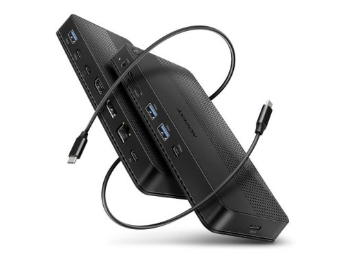 AXAGON HMC-U4 USB4 40Gbps DUAL 4K DISPLAY 12in1 dock