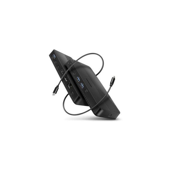AXAGON HMC-U4 USB4 40Gbps DUAL 4K DISPLAY 12in1 dock