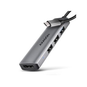AXAGON HMC-H3A USB-C 5Gbps STARTER 4in1 hub