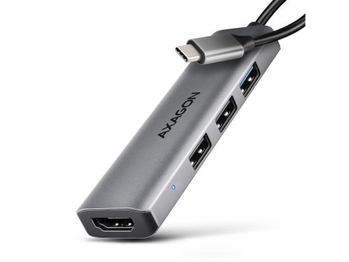 AXAGON HMC-H3A USB-C 5Gbps STARTER 4in1 hub