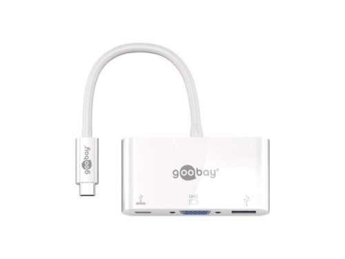 HUB USB 3.0 Goobay 62100 Type-C Multiport Adapter USB 3.0 + VGA + Type-C PD 60W