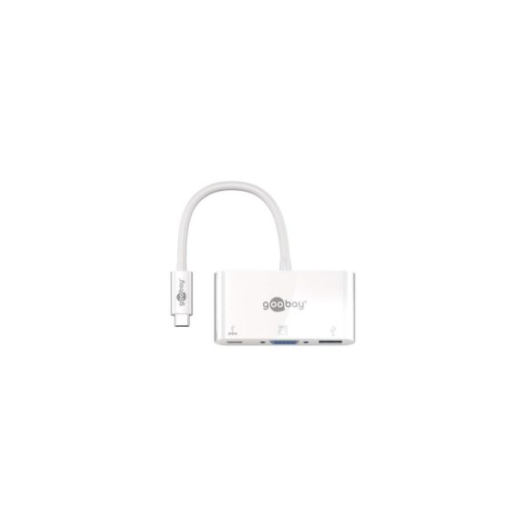 HUB USB 3.0 Goobay 62100 Type-C Multiport Adapter USB 3.0 + VGA + Type-C PD 60W