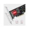 I/O bővítőkártya AXAGON PCEM2-ND PCE-E 3.0 8x - dual M.2 NVMe M-key