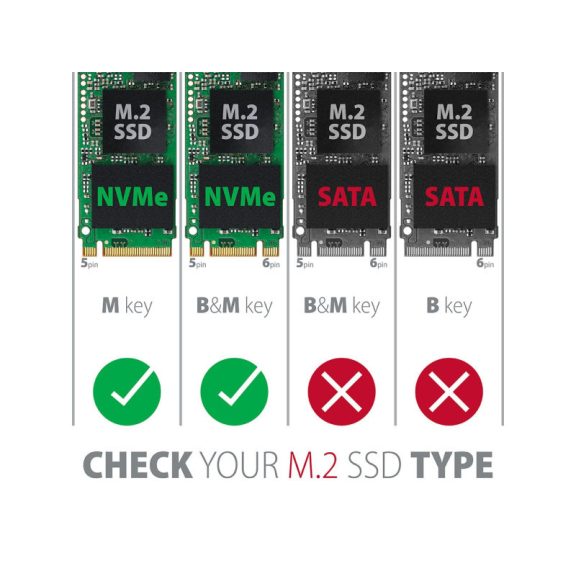 I/O bővítőkártya AXAGON PCEM2-ND PCE-E 3.0 8x - dual M.2 NVMe M-key