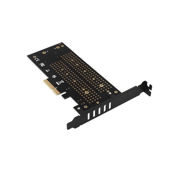 I/O bővítőkártya PCEM2-DC PCIe NVMe+SATA M.2 adapter