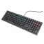 Billentyűzet Ducky ONE 2 RGB Full Size MX Blue RGB LED Angol (US) Fekete