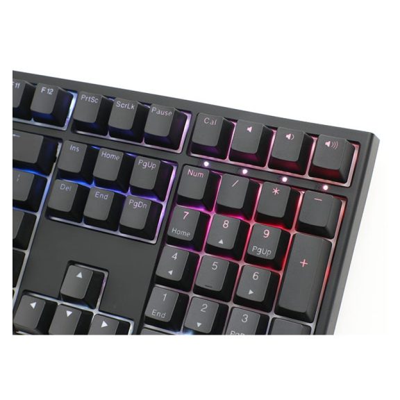 Billentyűzet Ducky ONE 2 RGB Full Size MX Blue RGB LED Angol (US) Fekete