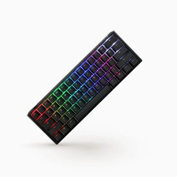   Ducky One 3 Mini RGB vezetékes mechanikus billentyűzet MX Red kapcsolóval, magyar kiosztás, fekete