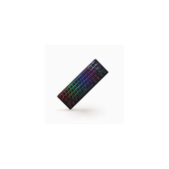 Ducky One 3 Mini RGB vezetékes mechanikus billentyűzet MX Red kapcsolóval, magyar kiosztás, fekete