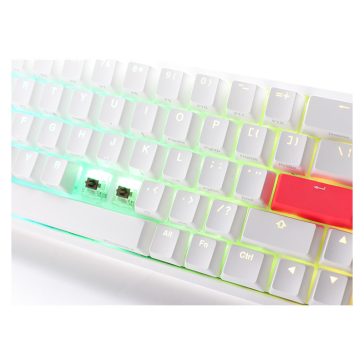   Billentyűzet Ducky ONE 2 SF MX Speed Silver RGB LED Magyar (HU) Fehér
