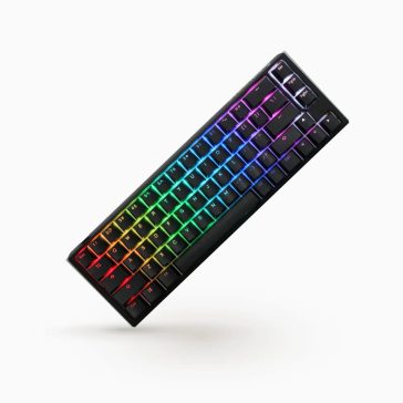   Ducky One 3 SF RGB vezetékes mechanikus billentyűzet MX Black kapcsolóval, magyar kiosztás, fekete