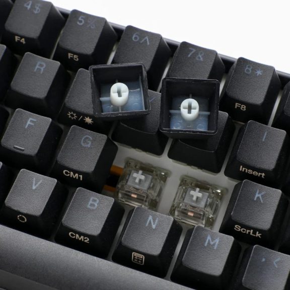 Ducky One 3 SF RGB vezetékes mechanikus billentyűzet MX Black kapcsolóval, magyar kiosztás, fekete