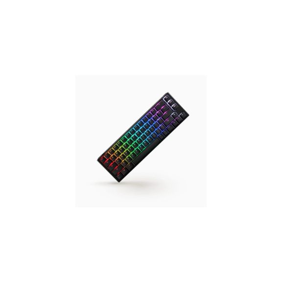 Ducky One 3 SF RGB vezetékes mechanikus billentyűzet MX Speed Silver kapcsolóval, magyar kiosztás, fekete