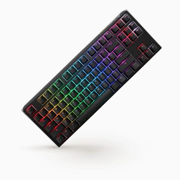   Ducky One 3 TKL RGB vezetékes mechanikus billentyűzet MX Blue kapcsolóval, magyar kiosztás, fekete