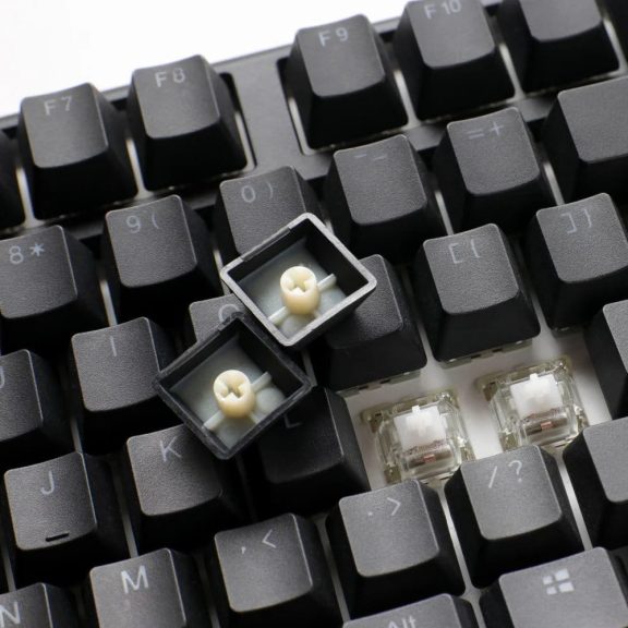 Ducky One 3 TKL RGB vezetékes mechanikus billentyűzet MX Blue kapcsolóval, magyar kiosztás, fekete